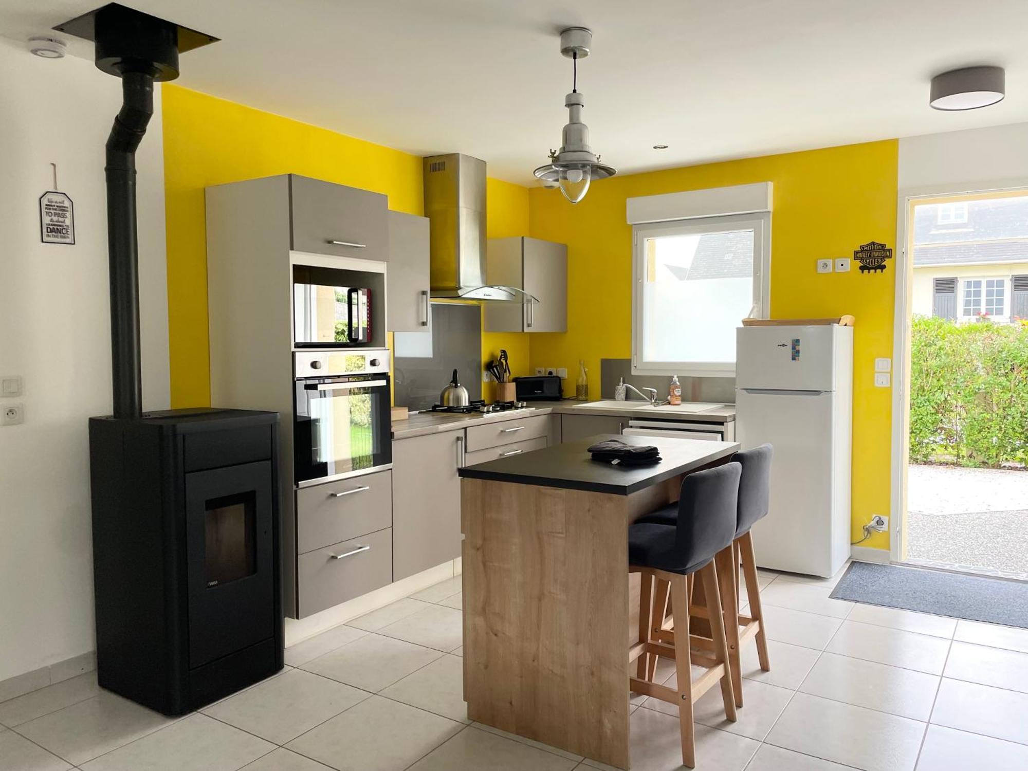 Sweet Omaha Belle Maison Recente Lumineuse Et Cosy Bien Equipee Jardin Clos 15 Mn A Pied Plage Omaha Beach Et Proche De Bayeux & Port En Bessin Saint-Laurent-sur-Mer Ngoại thất bức ảnh